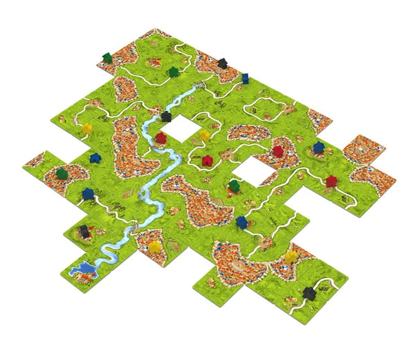 Asmodee Carcassonne V3.0 35 min Lautapeli Strategia