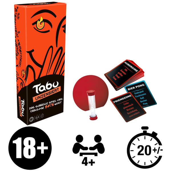 Hasbro Gaming Taboo 20 min Kortspel Party