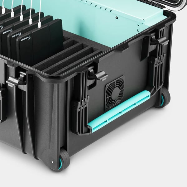Formcase TransformerCase T24 LX Portabelt skåp för enhetshantering Svart