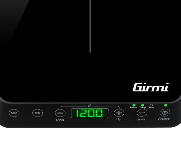 Girmi PI04 Svart Bänkdiskmaskin 27.5 cm Induktionshäll med zon 1 zone(s)