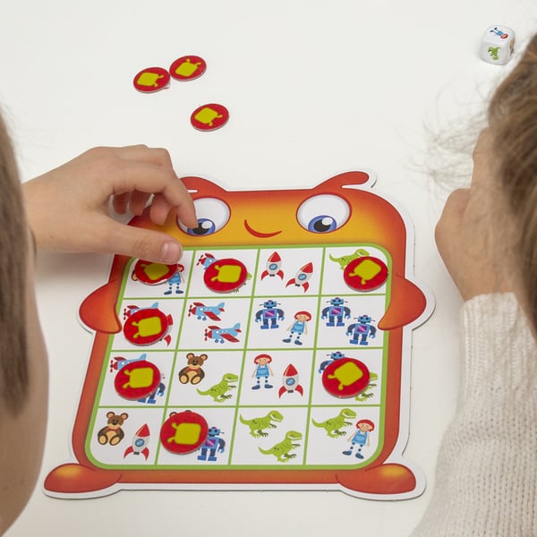 Monster Bingo - sjovt brætspil for børn 56309 TACTIC