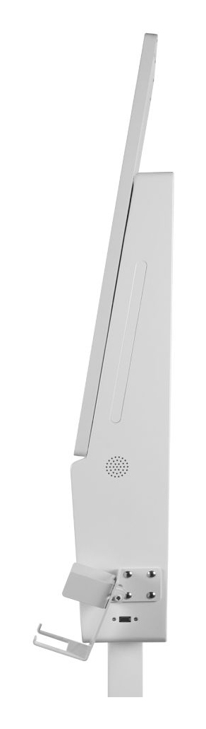 iggual ORCHID KI-27A Kiosk design 68,6 cm (27") LED Wi-Fi 250 cd/m² Fuld HD Hvid Berøringsskærm Indbygget processer Android 14