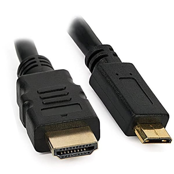Techly 3m HDMI HDMI-kabel HDMI Typ A (standard) HDMI Type C (Mini) Svart