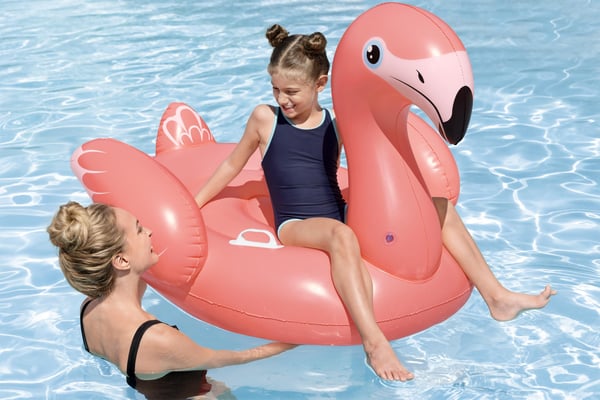 Bestway 41525 pool og strand flyder Lyserød Monokromatisk PVC Badedyr