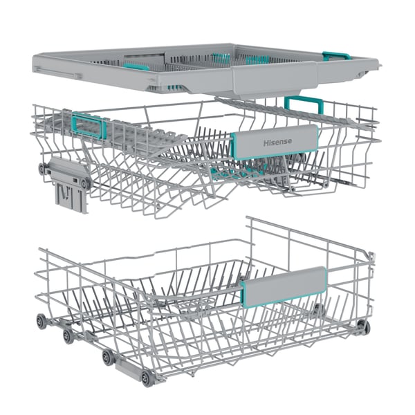 Hisense HS663A90XUK opvaskemaskine Fritstående 16 kuverter