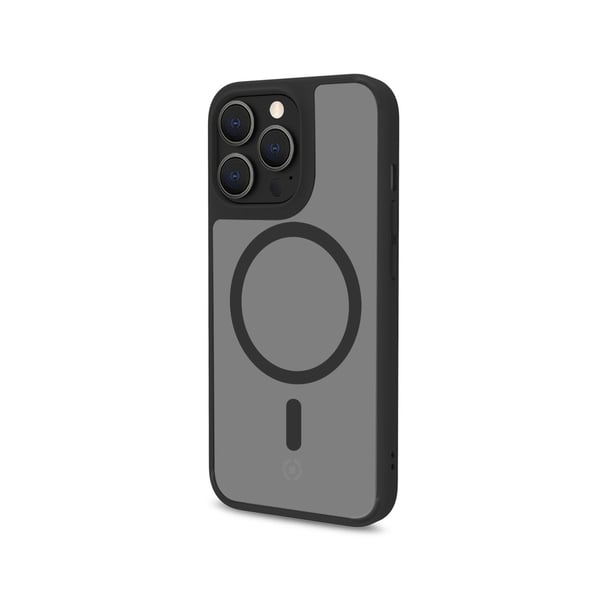 Celly Magmatt mobiltelefonfodral 15,5 cm (6.1") Mobilskal Svart, Transparent