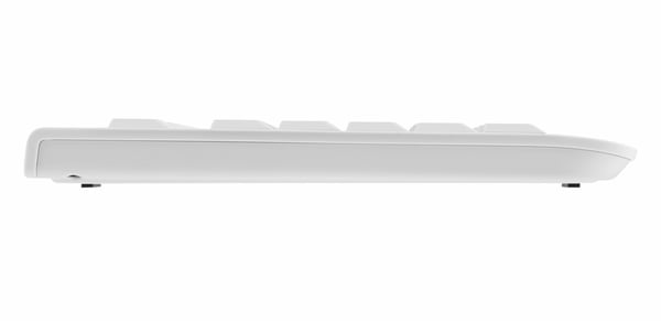CHERRY KW 3000 tastatur Universel RF trådløst QWERTZ Tysk Hvid