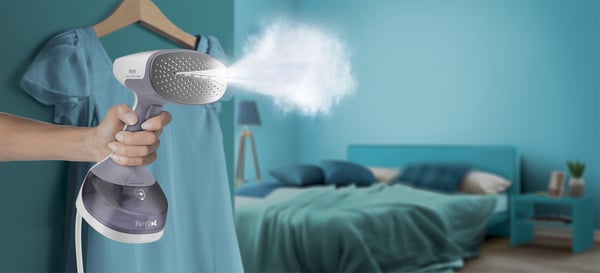 Tefal Access Steam Easy DT7151 Håndholdt beklædningsdamper 0,15 L 1400 W Grå, Hvid