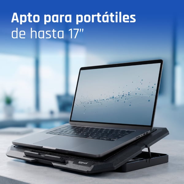 iggual RP4V17 Laptop stativ Sort 43,2 cm (17")