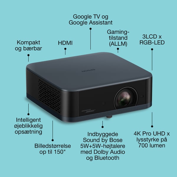 Epson Lifestudio Pop Plus — EF-62N Marineblå