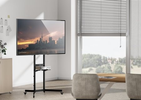 Manhattan 462716 tv-beslag 177,8 cm (70") Sort