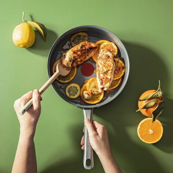 Tefal Renew+ C4243253 stegepande Gryde til alle formål Rund