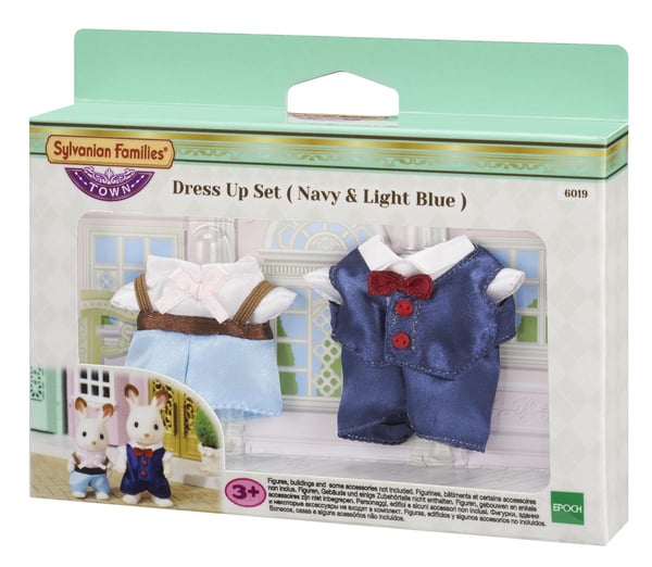 Sylvanian Families Omklædningssæt (marineblå og lyseblå)