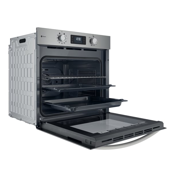 Indesit IO 258HS X 71 L Rustfrit stål