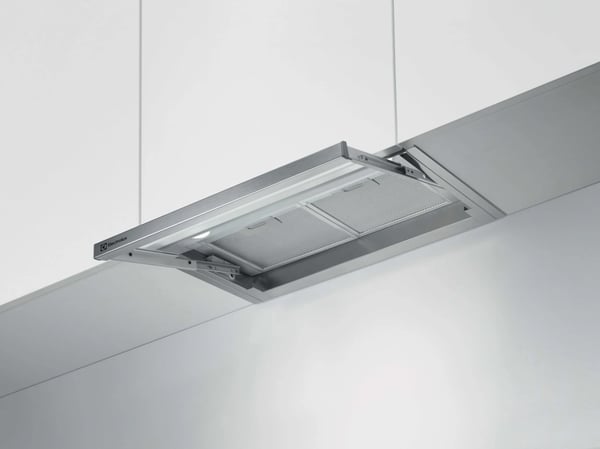 Electrolux LFP326X Halvinbyggd (utdragbar) Grå, Rostfritt stål 400 m³/h
