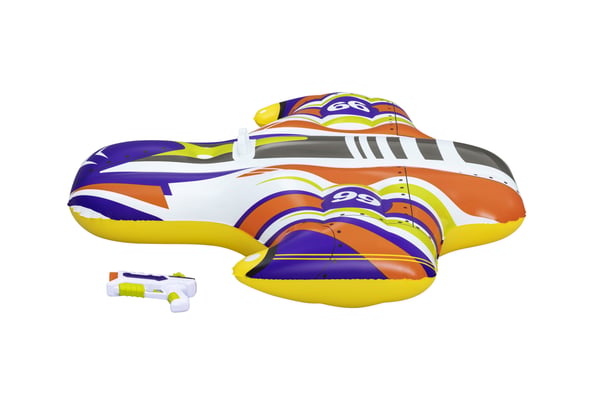Bestway 41503 pool- och badmadrass Multifärg Mönstrad Polyvinylklorid (PVC) Sittbadleksak