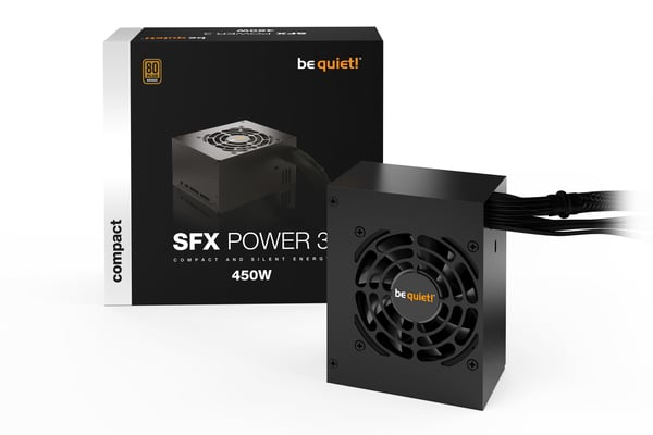 be quiet! SFX POWER 3 450W enhed til strømforsyning 20+4 pin ATX Sort