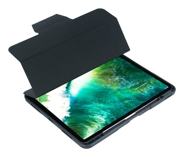 DEQSTER 40-2000078 tablet etui 33 cm (13") Folie Sort