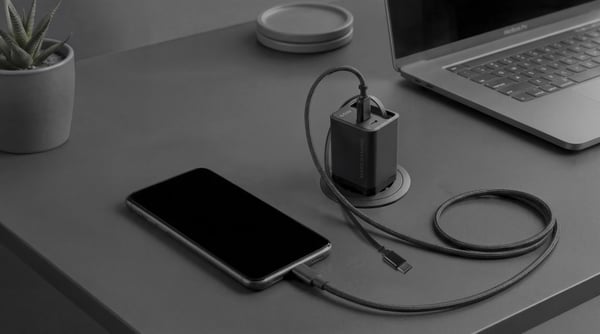 Mars Gaming MDGAN65R oplader til mobil enhed Sort