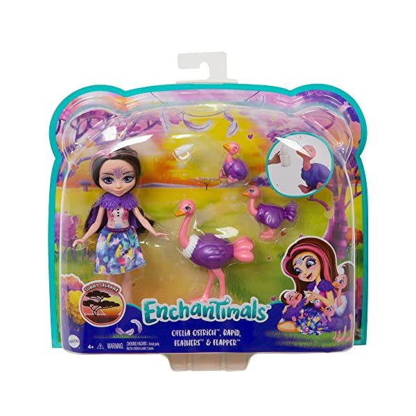 Enchantimals Ophelia Ostrich