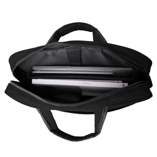eSTUFF GLB201550 väskor bärbara datorer 40,6 cm (16") Toppmatad väska Svart