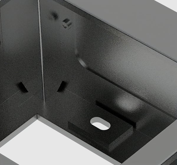 Manhattan 181341 Bærbar energistation, tilbehør Piedestal