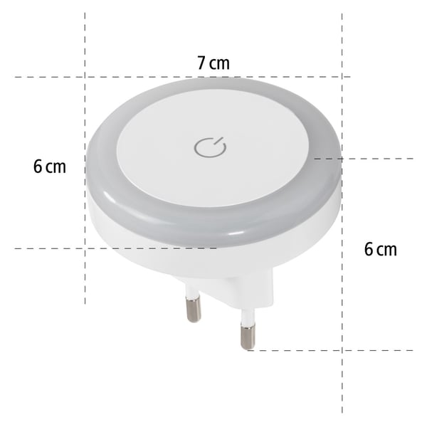 Hama Touch Switch Plug-in nattlampa