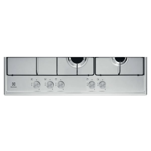 Electrolux KGS7564SX Rustfrit stål Indbygget 75 cm Gaskomfur 5 zone(s)