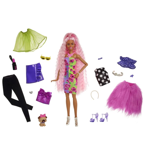 Barbie Extra -dukke og tilbehør
