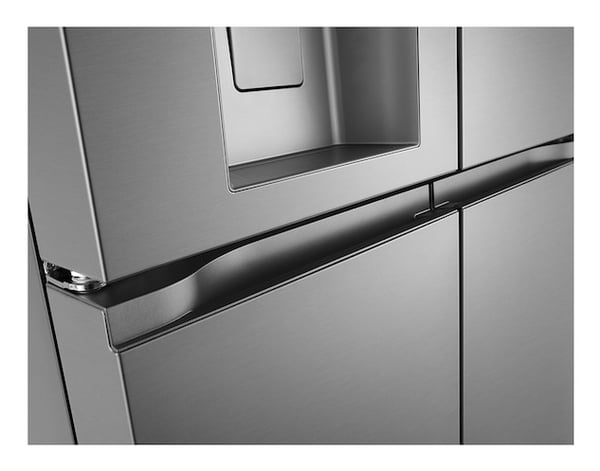LG GMF961PY3E Kombinerad kyl/frys side-by-side Fristående 645 l Rostfritt stål