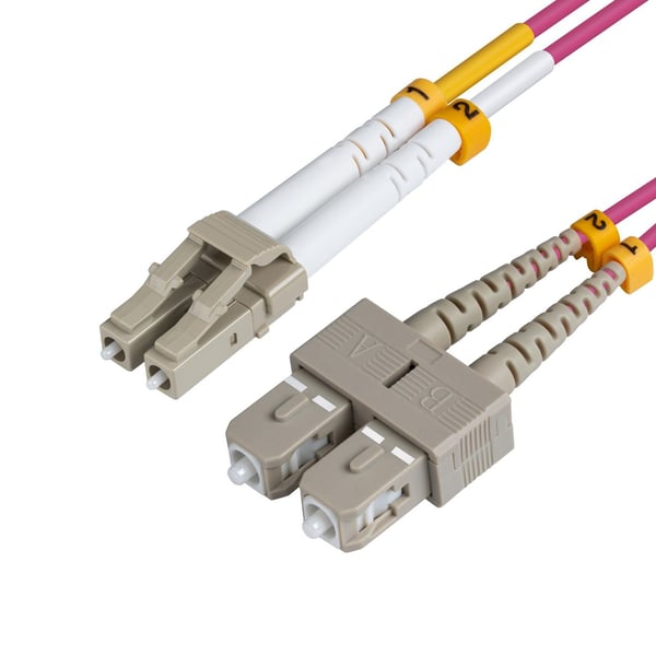 Microconnect FIB422007P InfiniBand- ja kuituoptiikkakaapeli 7 m LC SC Violetti