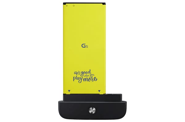 LG Hi-Fi Plus Black mobiililaitteiden telakka-asema Älypuhelin Musta, Keltainen