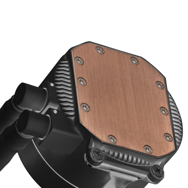 Mars Gaming MLONE240 kylsystem för dator Processor Vätskekylningskit 12 cm Svart 1 styck