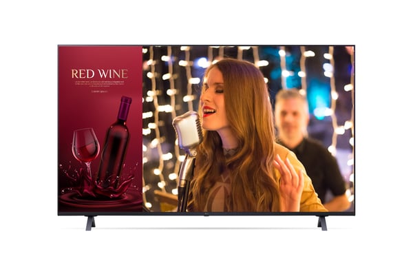 LG 50UN640S Platt skärm för digital skyltning 127 cm (50") LCD Wi-Fi 400 cd/m² 4K Ultra HD Blå WebOS