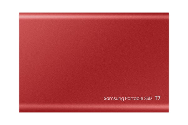 Samsung Portable SSD T7 500 GB USB Type-C 3.2 Gen 2 (3.1 Gen 2) Punainen