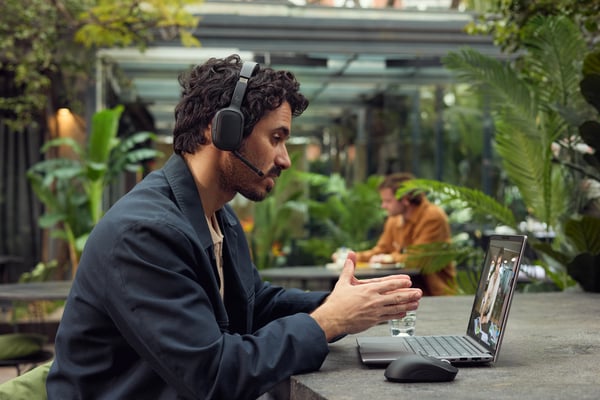 HP Poly Focus 625 Stereo Bluetooth stereoheadset