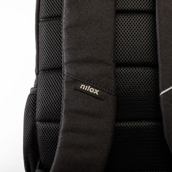 Nilox NXBK041 väskor bärbara datorer 39,6 cm (15.6") Ryggsäck Svart