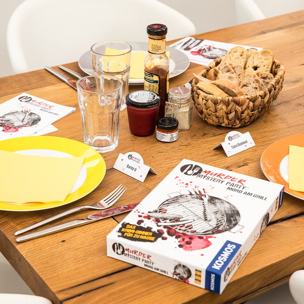 Kosmos Murder Mystery Party - Mord am Grill Bilekorttipeli