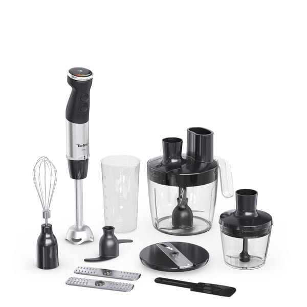 Tefal Quickchef+ HB67G830 mixer 0,8 l Stavmixer 1000 W Svart, Rostfritt stål