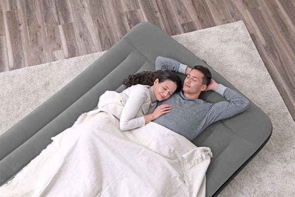 Bestway 67464 / 23 luftmadrass Dubbelmadrass Svart, Grå Unisex