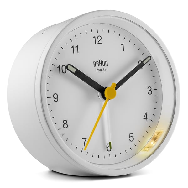 Braun BC12W väckarklockor Quartz-väckarklocka Vit Braun BC12W väckarklockor Quartz-väckarklocka Vit