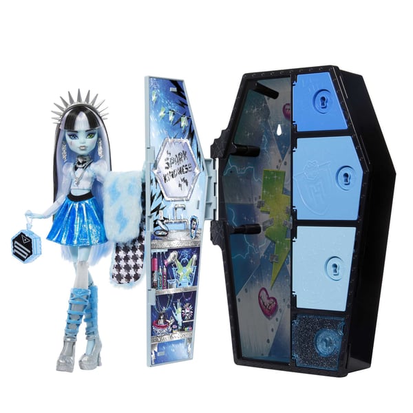 Monster High Skulltimate Secrets Fearidescent Frankie Stein-docka