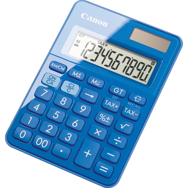 Canon LS-100KB miniräknare Skrivbord Grundläggande Blå