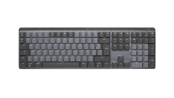 Logitech Master MX Mechanical näppäimistö Office RF Wireless + Bluetooth AZERTY ranska Grafiitti