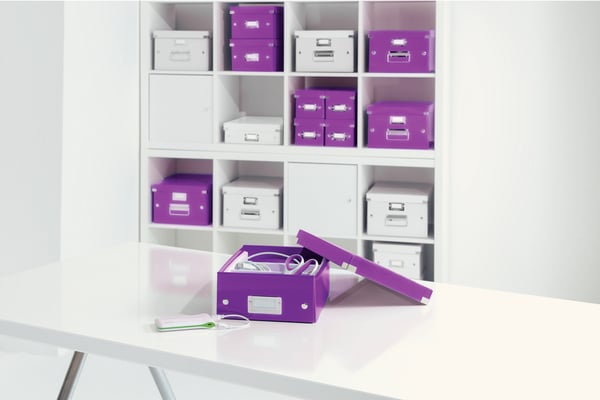 Leitz Click & Store WOW lokerikkolaatikko, Medium, 85 % kierrätyskartonki