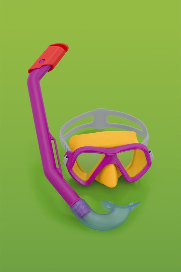 Bestway 24023 / 23 dykkemaske Polykarbonat Forskellige farver Barn