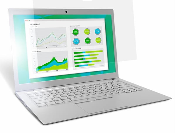 3M Anti-Glare-filter til 14" widescreen laptop