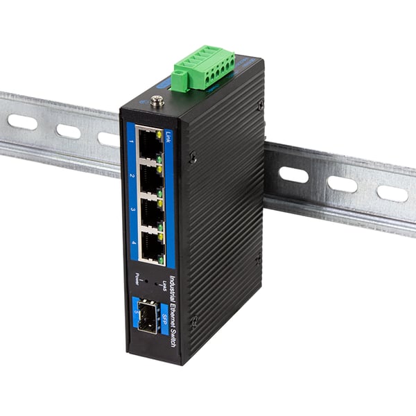 LogiLink NS204 nätverksswitchar Ohanterad Gigabit Ethernet (10/100/1000) Svart