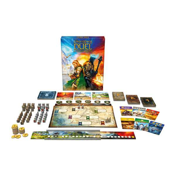 Asmodee The Lord of the Rings : Duel for Middle-Earth Brætspil