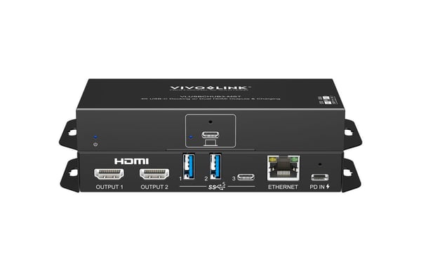 Vivolink USB-C HUB for conference VLUSBCHUB3-MST USB grafisk adapter 3840 x 2160 pixel